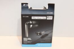 RRP £24.99 Sennheiser CX 2.00i Ear-Canal Headphones for iOS- Black