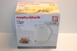 RRP £28.00 Morphy Richards 108267 Jug Kettle Dune, Plastic, 1.5 liters, Cream