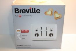RRP £40.00 Breville Lustra 4-Slice Toaster with High Lift | Wide