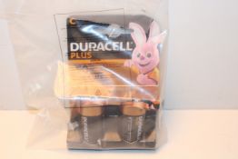 RRP £7.99 Duracell C Plus Power, Pack of 2