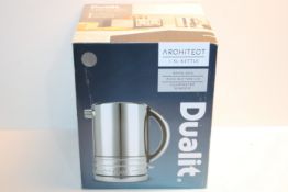 RRP £85.95 Dualit Architect Kettle | 1.5 L 2.3 KW Stainless Steel