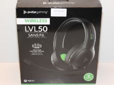 RRP £67.14 PDP Headset LVL50 Wireless - Microsoft Xbox One - series XIS black