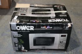 RRP £188.08 Tower KOC9C5TT Dual Heater Combo Oven with Microwave/Grill Functions