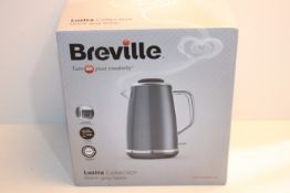 RRP £40.00 Breville Lustra Electric Kettle, 1.7 Litre, 3 KW Fast Boil, Storm Grey [VKT065]