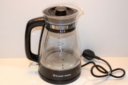 RRP £32.99 Russell Hobbs 26080 Hourglass Cordless Electric Glass Kettle