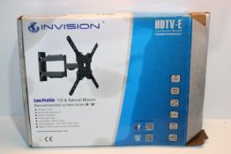 RRP £23.99 Invision TV Wall Bracket Mount for 24-55 Inch Screens