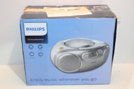 RRP £44.99 Philips AZ127 Portable CD Player with Radio