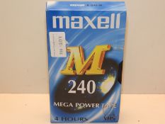 RRP £13.49 Maxell M240 Video Tape