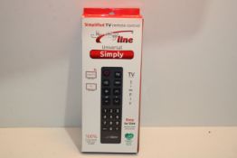 RRP £10.99 UNIVERSAL REMOTE Simple TV Remote Control | Compatible with all brands