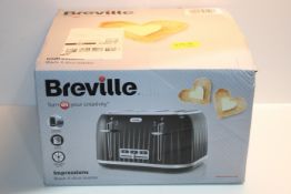 RRP £33.99 Breville VTT476 Impressions 4-Slice Toaster with High-Lift and Wide Slots