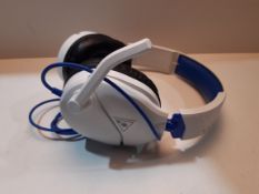 RRP £24.95 Turtle Beach Recon 70P White Gaming Headset - PS4
