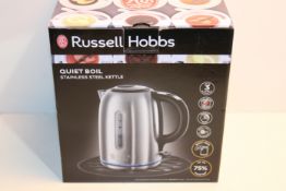 RRP £31.00 Russell Hobbs 20460 Kettle, Stainless Steel, 3000 W, 1.7 liters