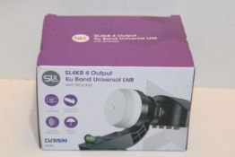 RRP £13.99 SLx LNB Quad Output