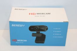 RRP £21.98 Webcam with Microphone and Tripod for PC