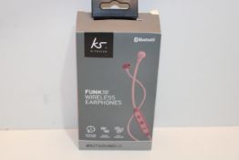 RRP £7.13 KitSound Funk 15 In Ear Wireless Headphones