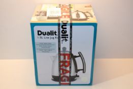 RRP £82.67 Dualit Lite Kettle - 1.5L Jug Kettle - Polished with Gloss White