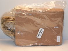 RRP £11.99 20Pcs Brown Paper Carrier Bags