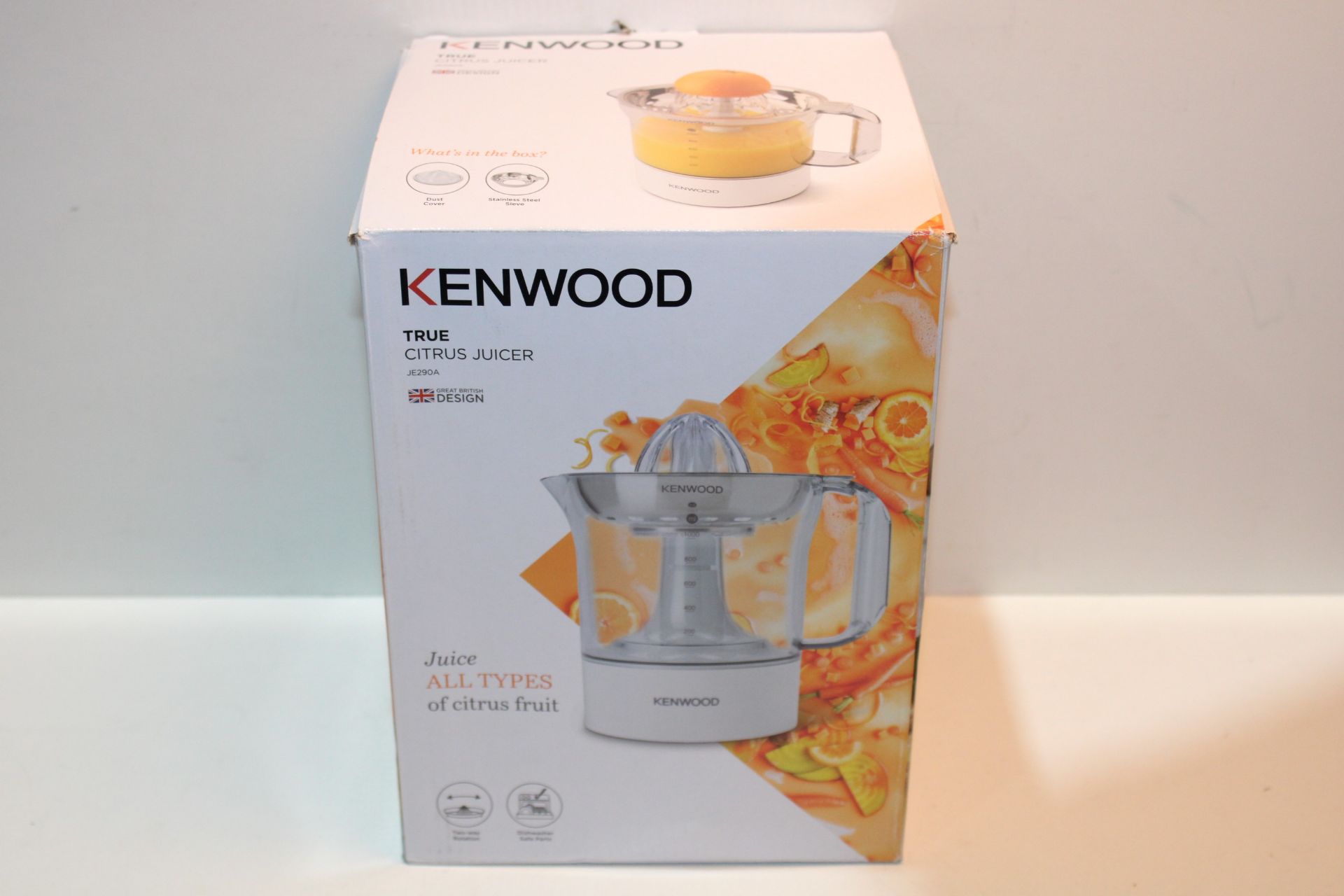 RRP £29.95 Kenwood Citrus Juicer, 1 Litre, 40 W, White