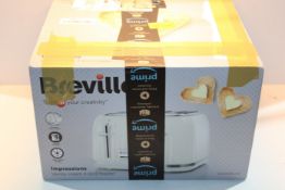RRP £34.99 Breville VTT702 Impressions 4-Slice Toaster with High-Lift and Wide Slots