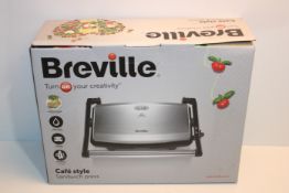 RRP £64.97 Breville VST049 Cafe Style Sandwich Press, Stainless Steel, Silver