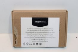 RRP £8.98 Amazon Basics AA High-Capacity Rechargeable Batteries