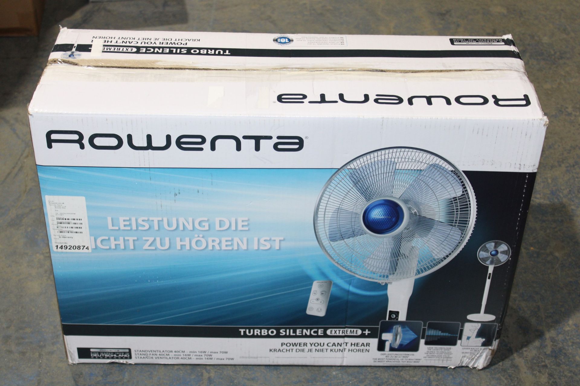 RRP £118.99 Rowenta Turbo Silence Extreme+ VU5870