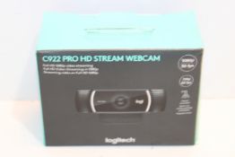 RRP £74.99 Logitech C922 Pro Stream Webcam