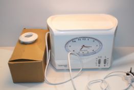 RRP £73.99 Swan Vintage Teasmade - Rapid Boil with Clock and Alarm