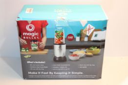 RRP £34.99 NUTRiBULLET Magic Bullet Deluxe Blender, Mixer & Food Processor, Silver