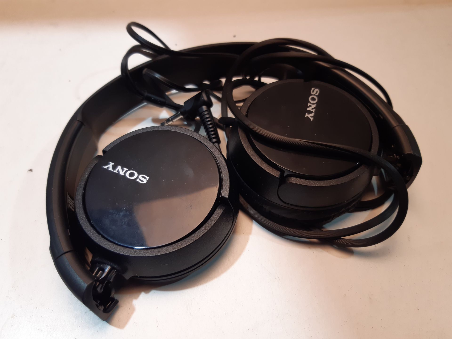 RRP £12.50 Sony MDR-ZX110 Overhead Headphones - Black