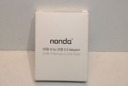 RRP £6.99 nonda USB C to USB Adapter (2 Pack)