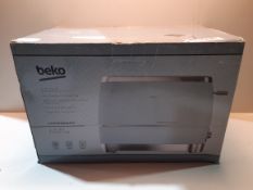 RRP £30.00 Beko TAM8202T Cosmopolis 2 Slice Toaster Duck Egg, teal