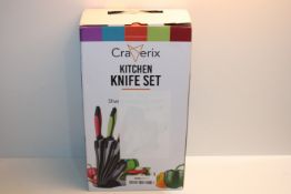 RRP £18.57 craverix Professional Kitchen Knife Set - Rust Proof