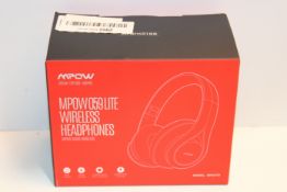 RRP £25.99 Mpow 60Hrs Wireless Over Ear Headphones