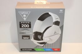 RRP £34.99 Turtle Beach Recon 200 White Amplified Gaming Headset - Xbox One