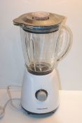 RRP £20.51 Morphy Richards 403053 Glass Jug Blender 1.5L Delicious Smoothies, White