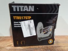 RRP £28.76 Titan 25mm Nailer Stapler 240v