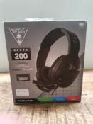 TURTLE BEACH RECON 200 WIRED HEADPHONES Condition ReportAppraisal Available on Request- All Items