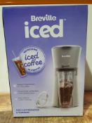 RRP £39.99 Breville Iced Coffee Maker | Plus Coffee Cup with Straw