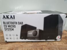 RRP £67.49 Akai Core A61039DAB Multi-Functional Stereo system with Bluetooth