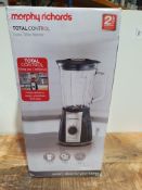 RRP £34.89 Morphy Richards 403010 Jug Blender with Ice Crusher