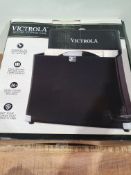 RRP £49.80 Victrola Portable Vinyl/LP Storage Case, Holds Over 30 Records, Black