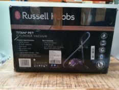 RUSSELL HOBBS TITAN 2 PET CYLINDER VACUUMCondition ReportAppraisal Available on Request - All