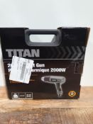RRP £16.31 Titan Heat Gun 2000W UK