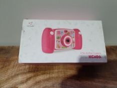 RRP £18.49 Victure Kids Camera Digital Rechargeable Selfie Action