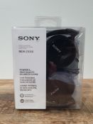 RRP £13.00 Sony MDRZX310 Foldable Headphones - Metallic Black