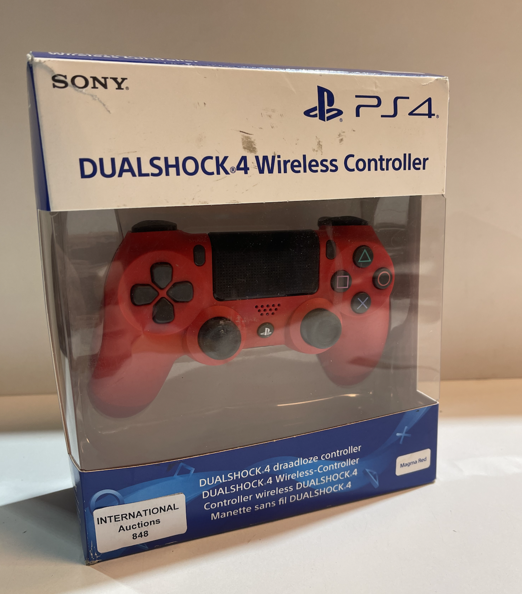RRP £44.99 Sony PlayStation DualShock 4 Controller - Red