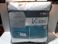 RRP £39.45 KURNI å¨ Mattress Topper Kingsize Bed 4 Inch White