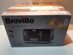 RRP £33.99 Breville VTT476 Impressions 4-Slice Toaster with High-Lift and Wide Slots