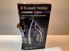 RRP £47.06 Russell Hobbs 25910 Absolute Steam Iron with 160 gram Steam Shot